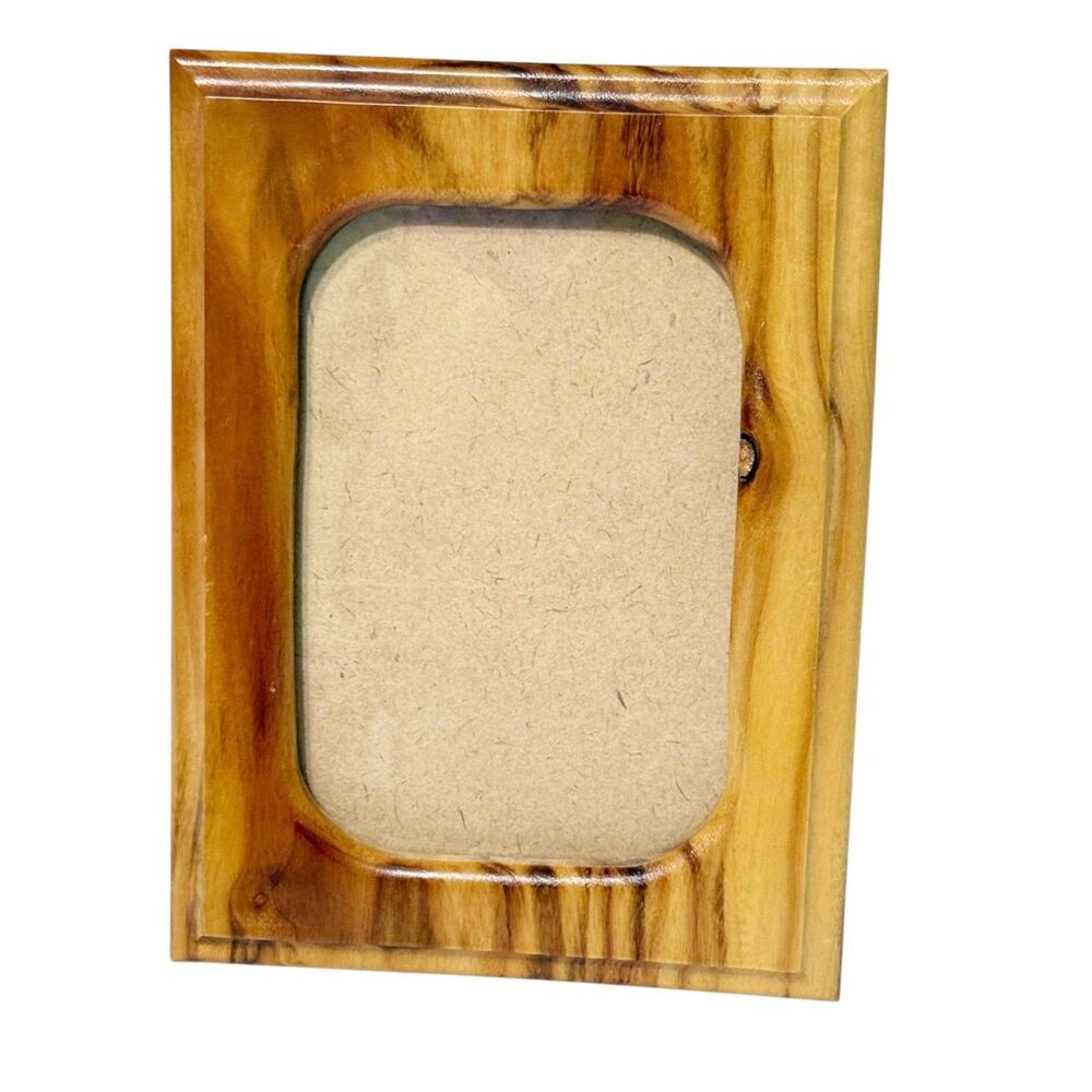 Hand Made Camphor Laurel Wood Picture Frame 6x8 Fits Picture 3.75 x 5.5 in